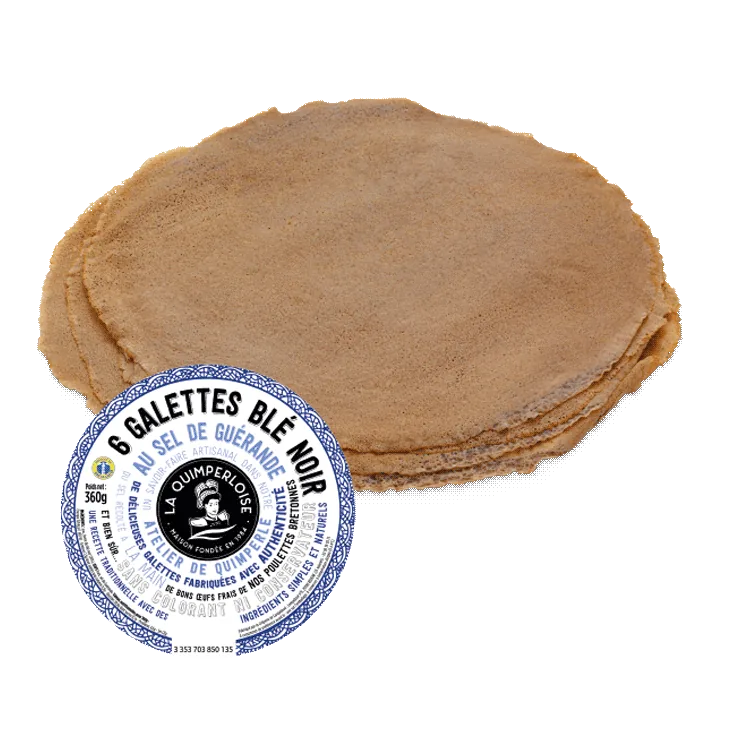 6 galettes de blé noir