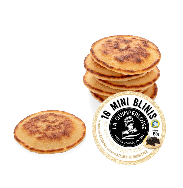 16 mini blinis
