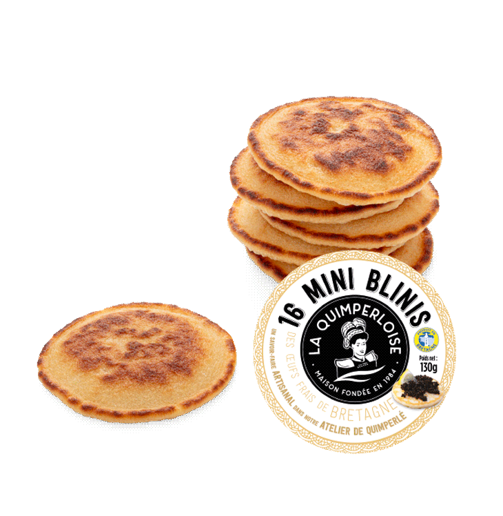 16 mini blinis