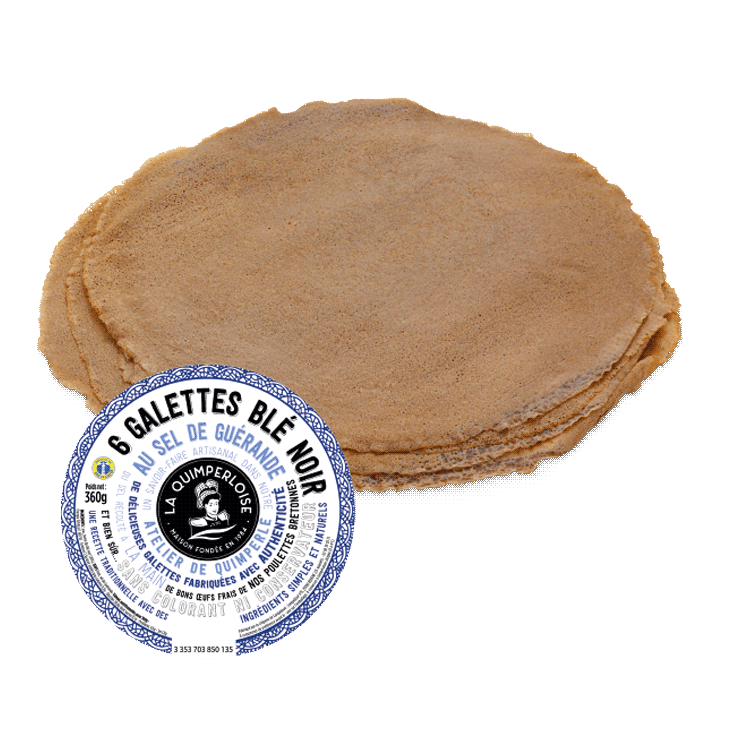 6 galettes de blé noir