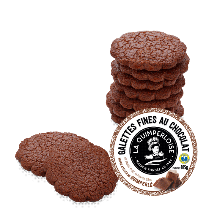 Galettes fines au chocolat