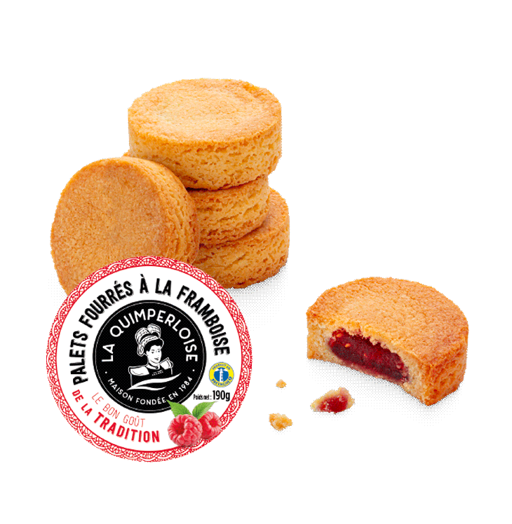 Palet fourrage framboise